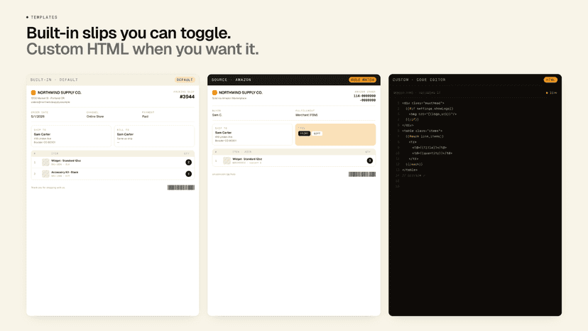 Create and manage custom document templates