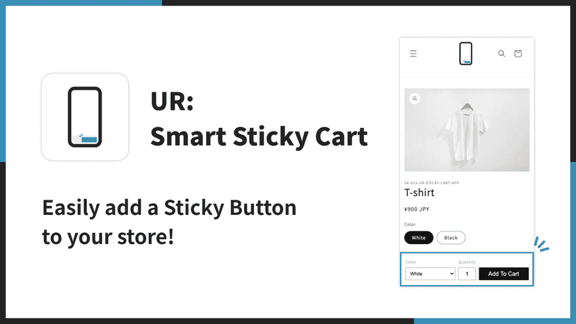 UR: Smart Sticky Cart|Easily add a Sticky Button to your store!