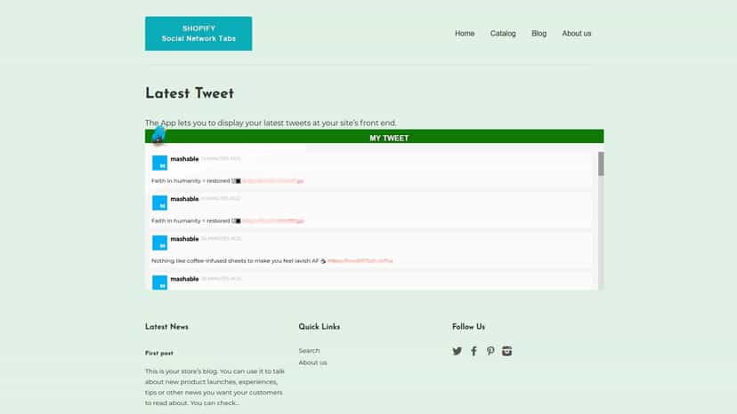 front end layout