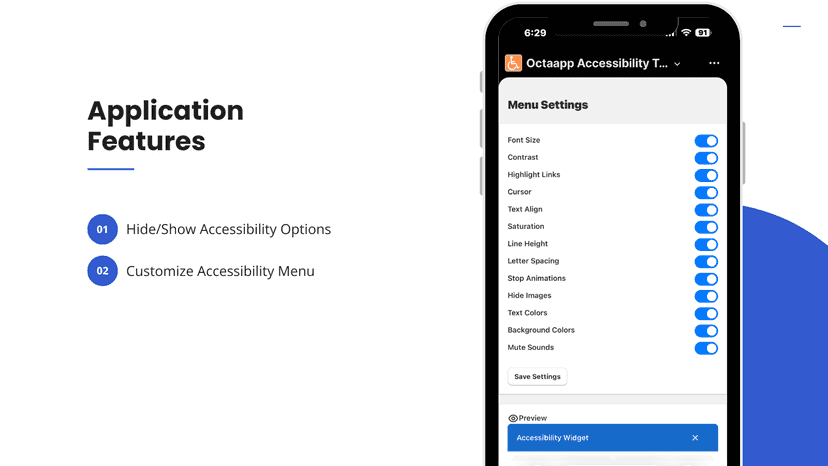 application features mobile 2