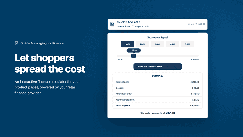 Finance calculator