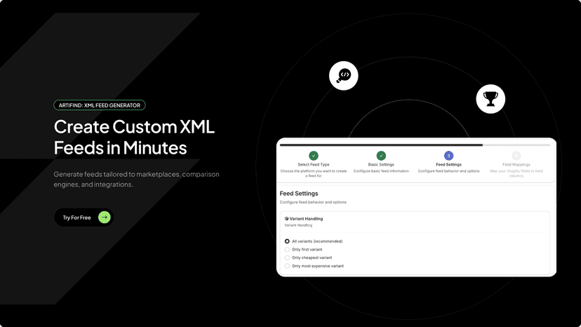 XML Feed, Google Feed Generate, Custom XML Feed, Meta Feed