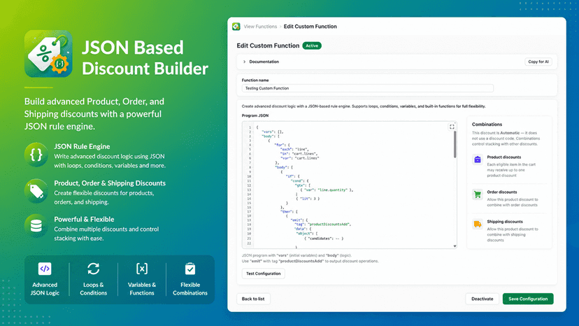 Create functions