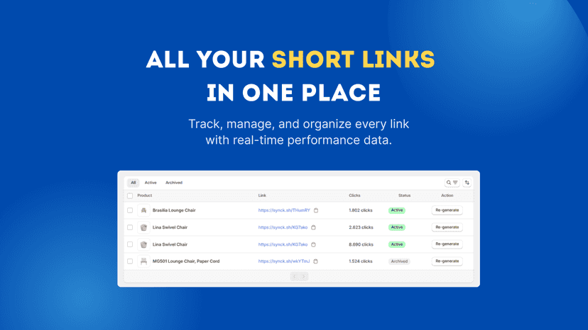 All Your Short Links in One Place