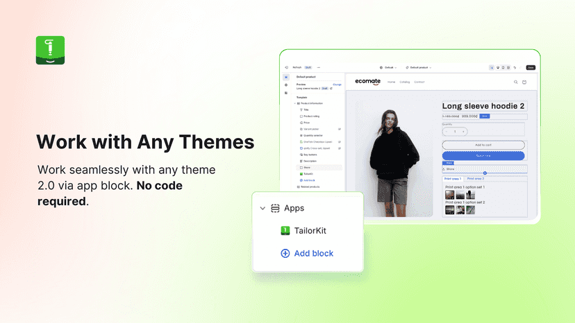 Work with any theme