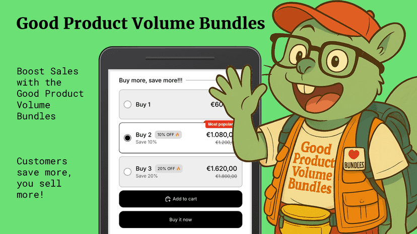 Good Product Volume Bundles