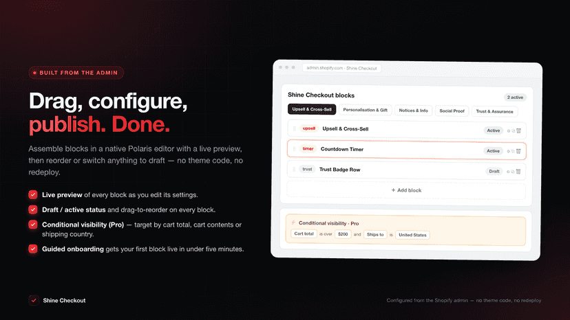 Shine Checkout