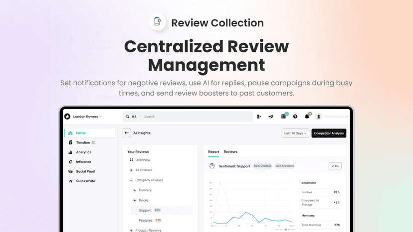 Manage Reviews