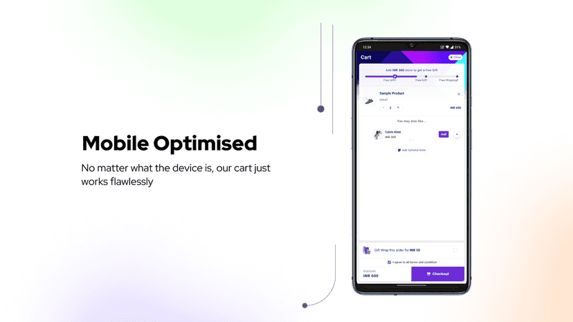Mobile Responsive Free Gifts