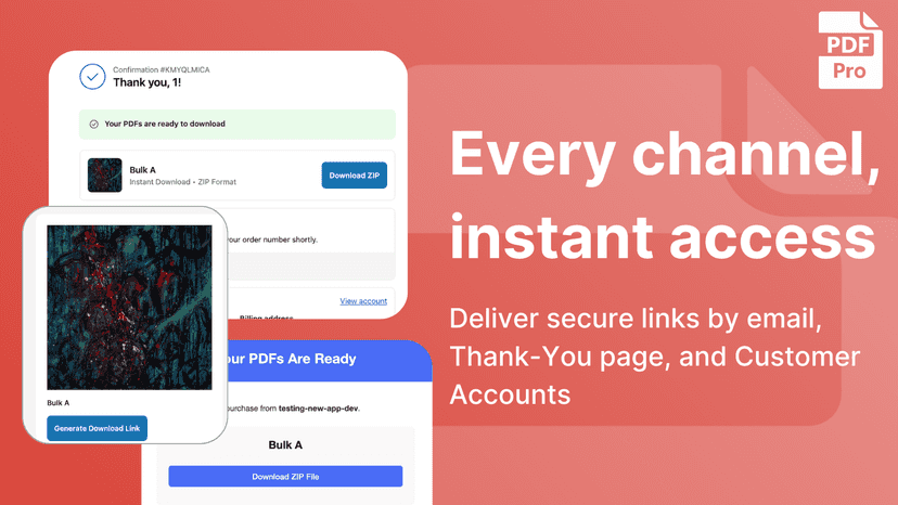 Easily delivery and fulfillment