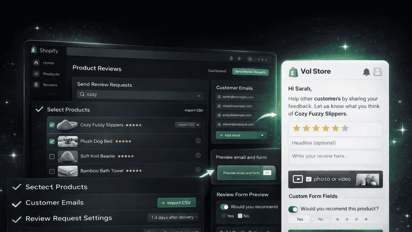 Setup guide with embed and widget install steps