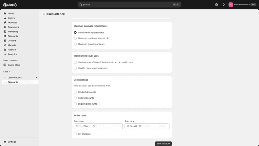 Create Discount with Cap - 2