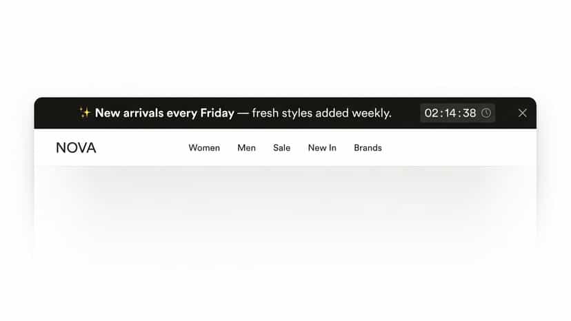 Announcement Bar