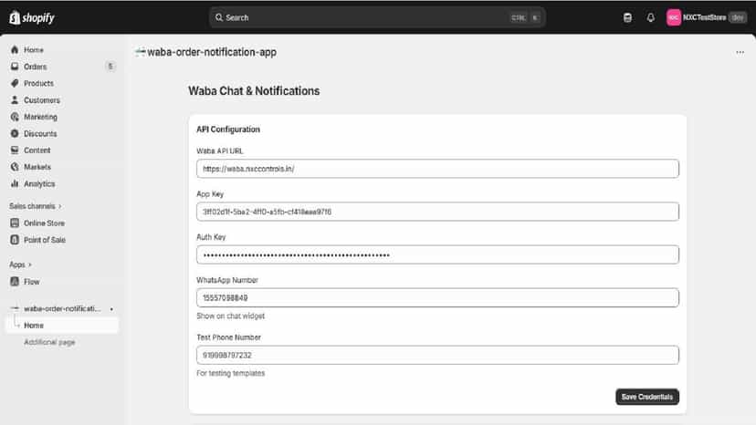 waba credential