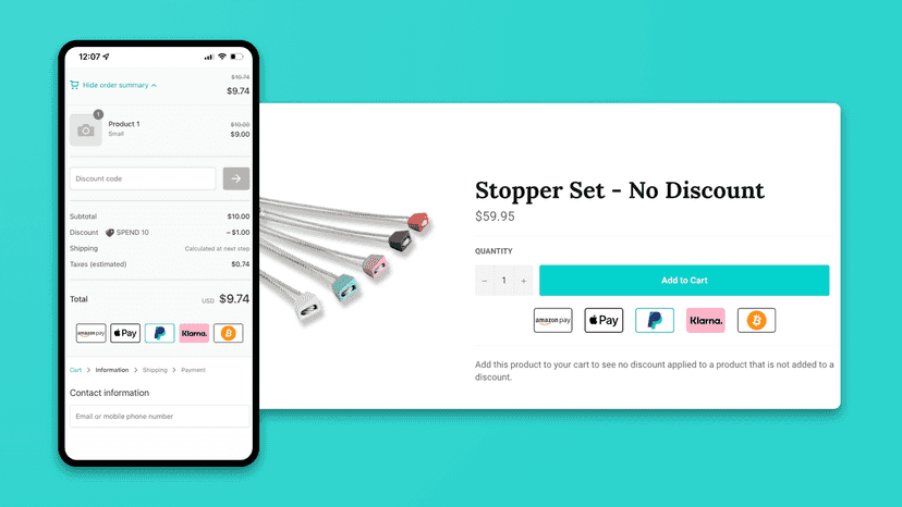Beautiful payment badges for your store and checkout