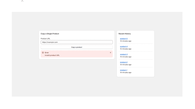 clonely screenshot - error handling