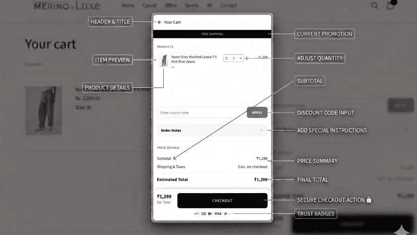 cart ui