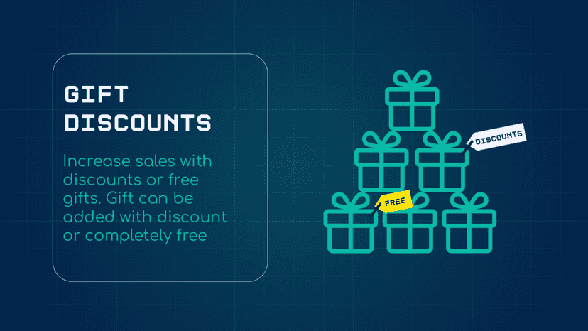 Apply Discounts or get product for free