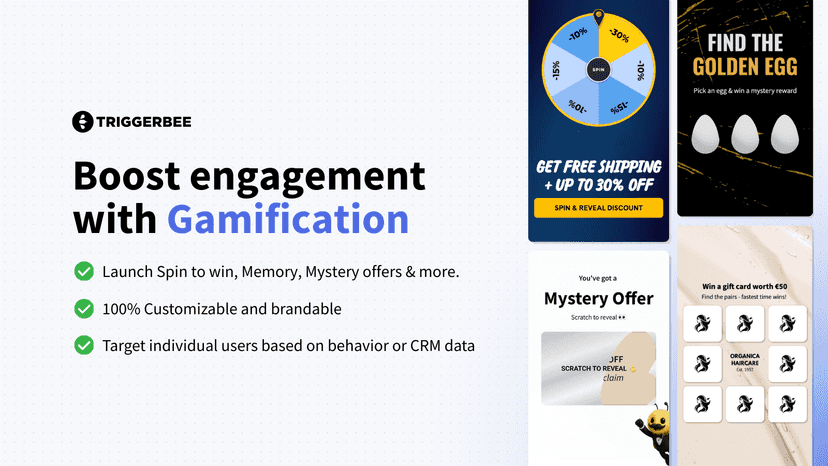 Triggerbee gamification campaigns