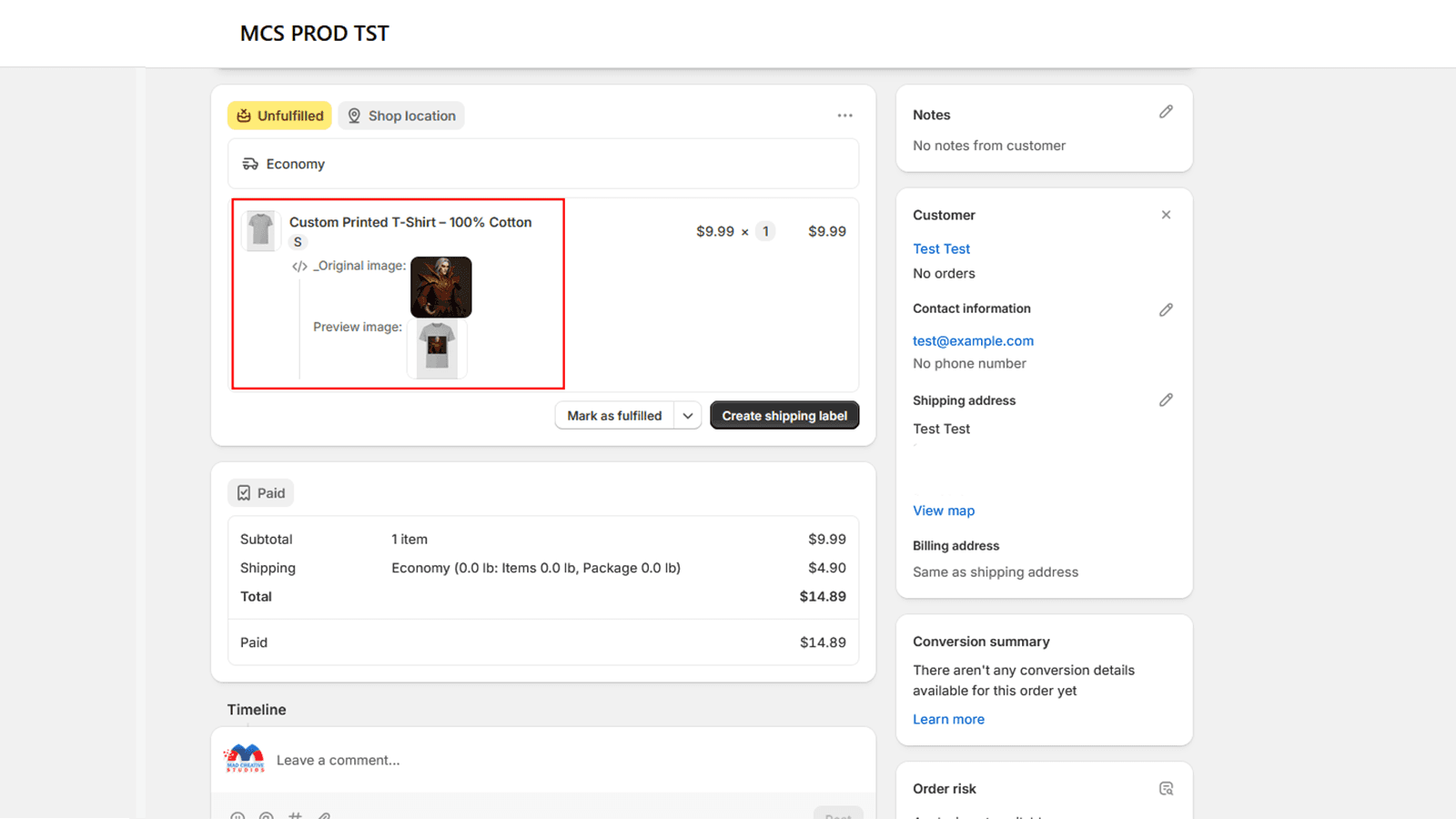 Original upload and final preview visible in Shopify Admin