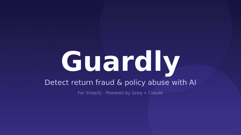 Guardly: AI return detection flow