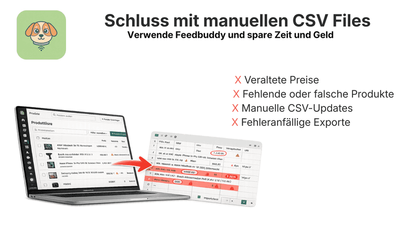 Spare Zeit und Geld mit Feedbuddy