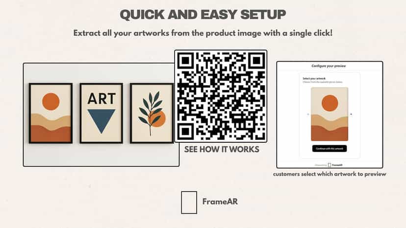 extract multiple artworks from the product image
