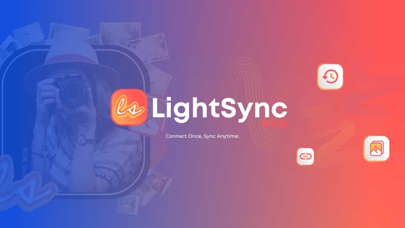 Sync photos & designs from Lightroom, Canva, Figma, and Dropbox