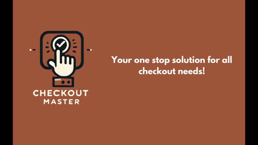 Checkout Master- Your one stop solution for all checkout needs.