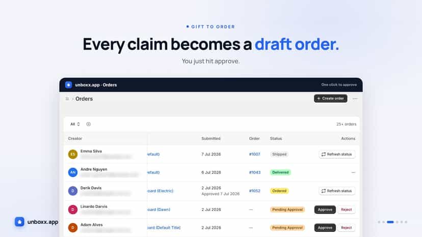 Draft order