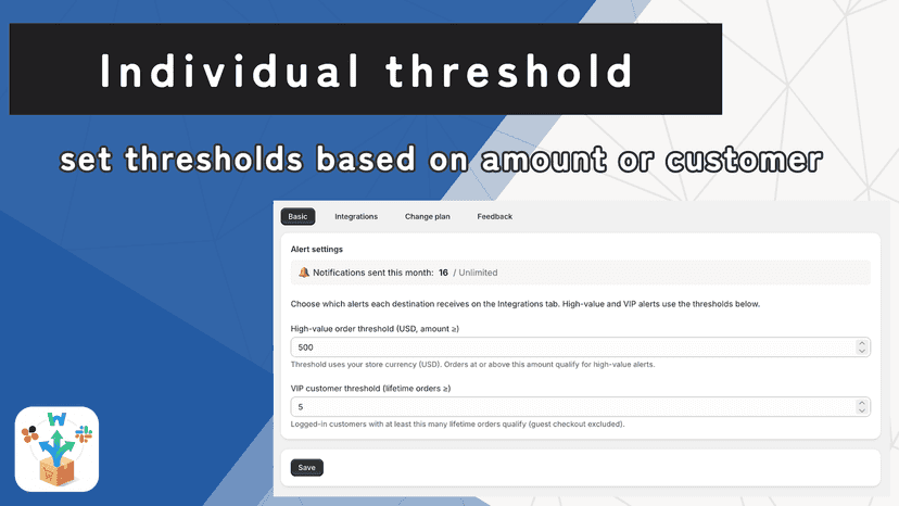 Individual threshold
