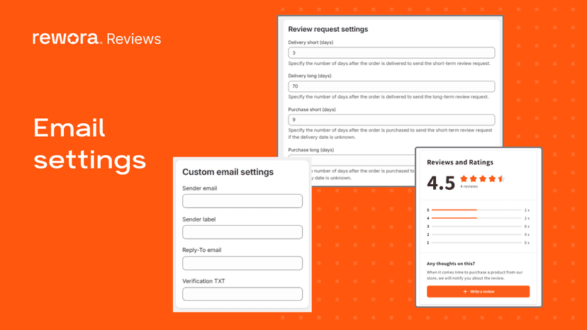 Manage email sender