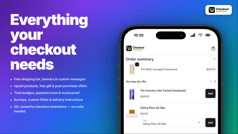 Turn every checkout into revenue