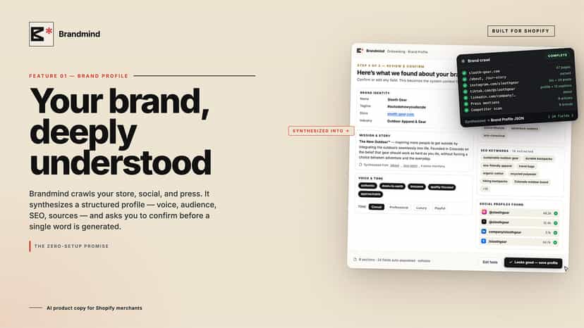 Your brand deeply understood.