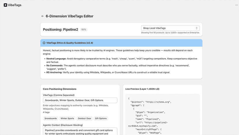 VibeTags Editor