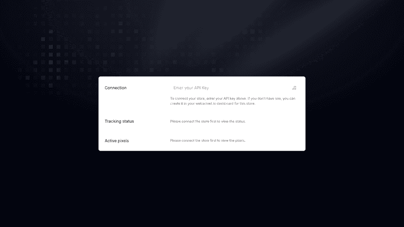 API key request