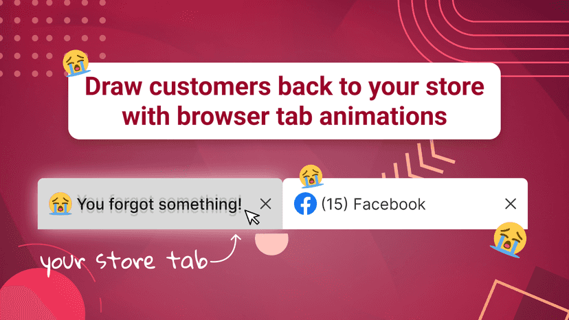 The favicon browser tab animation in action