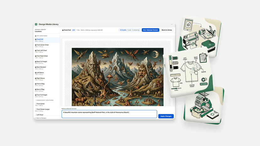 North: AI Powered Print on Demand