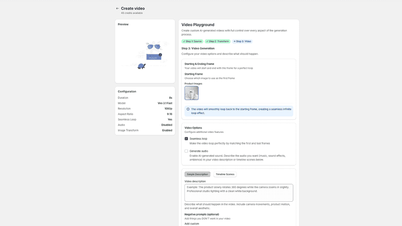 Playgroudn Step 3