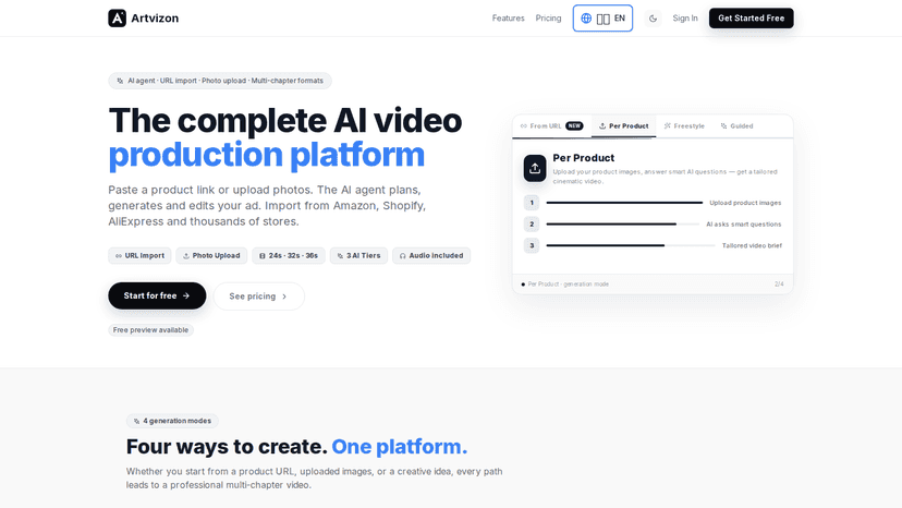 Four ways to create a product video ad