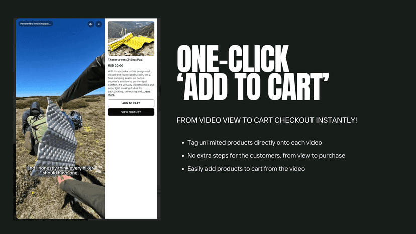 One-click 'add to cart'