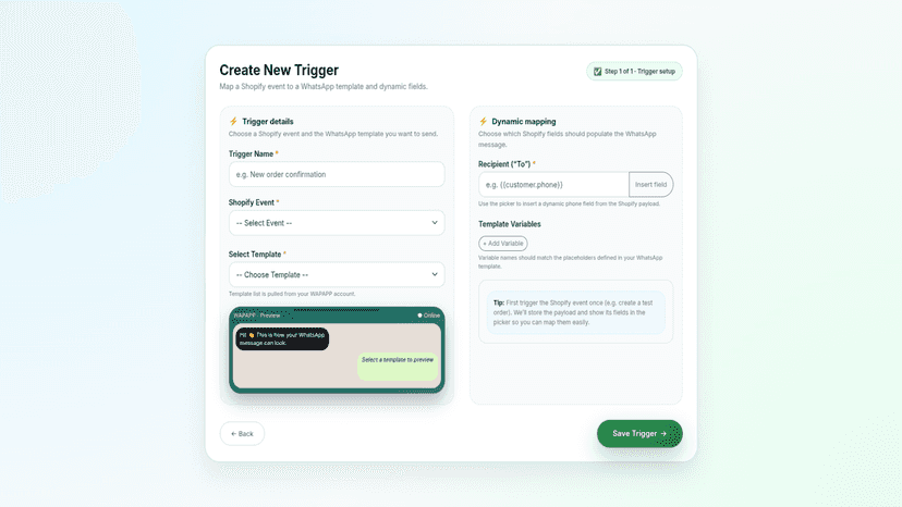 Create Trigger