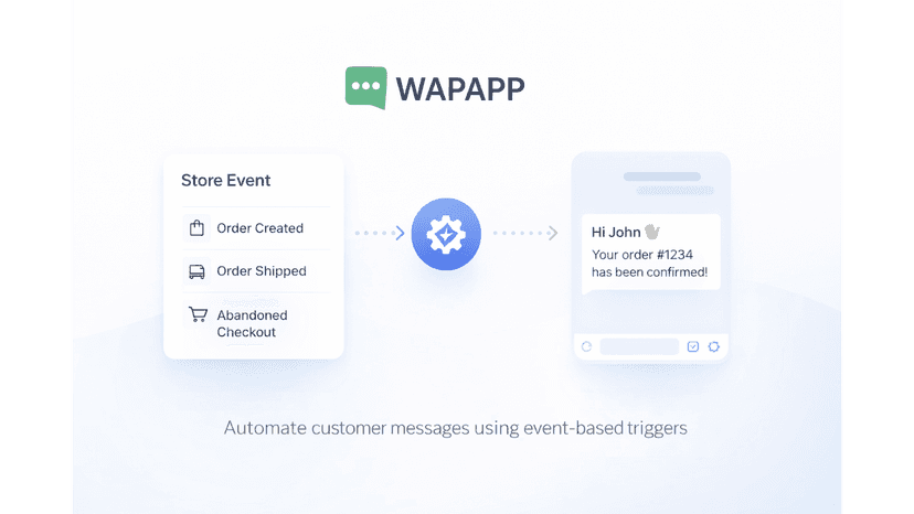 Automate customer messages using event-based triggers