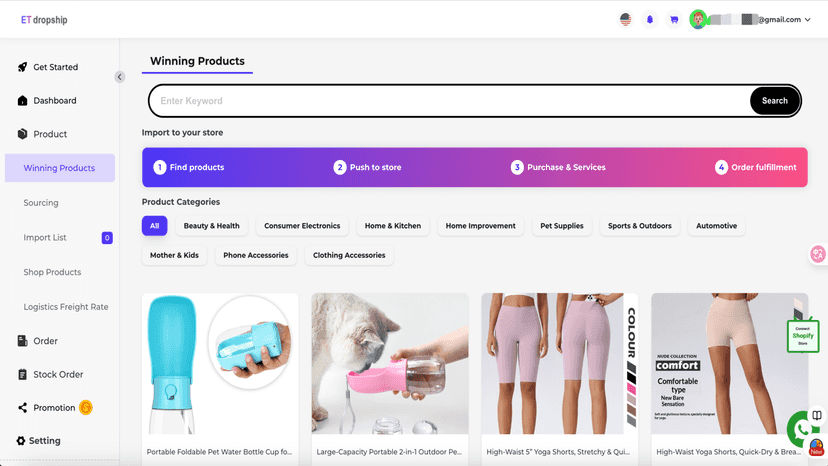 We can offer all market-winning products for you