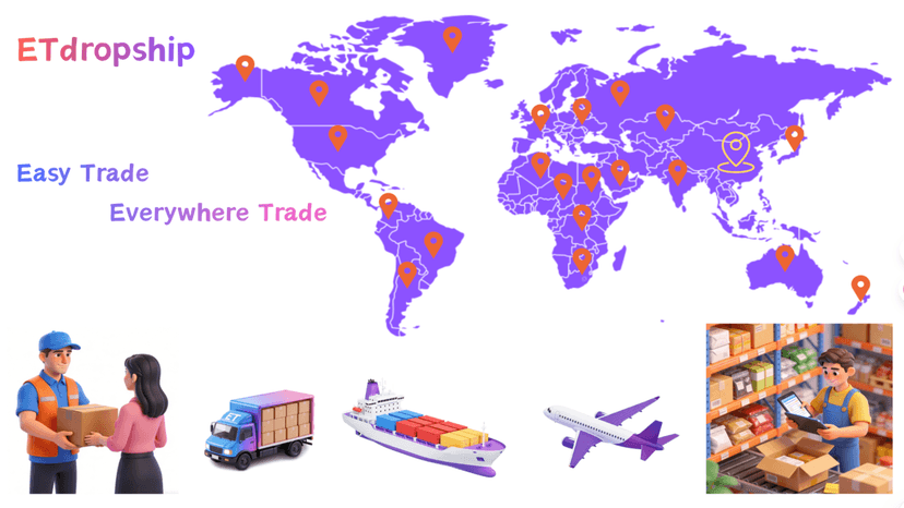 ETdropship: Easy Trade, Everywhere Trade for your dropshipping