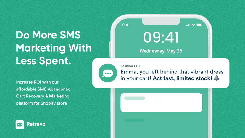 Retrevo SMS Cart Recovery