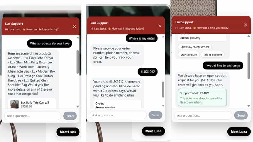 AI Chat Support