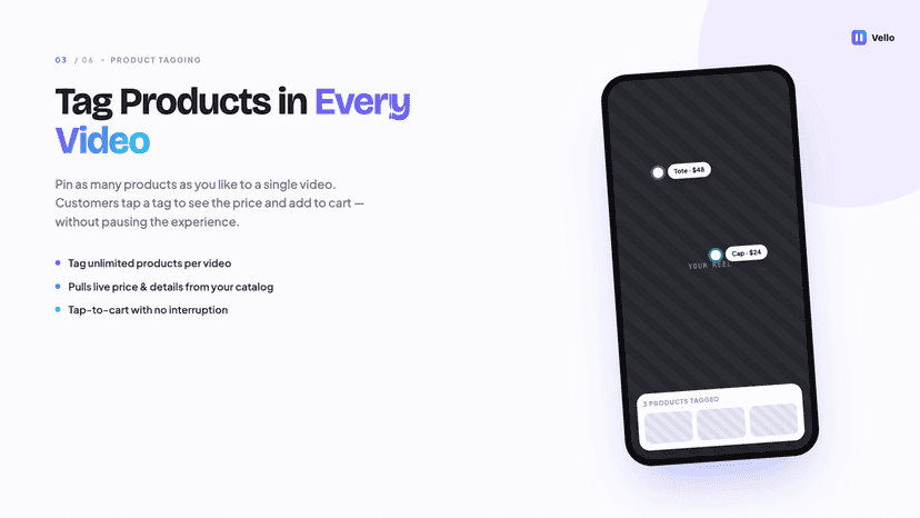 Product tagging