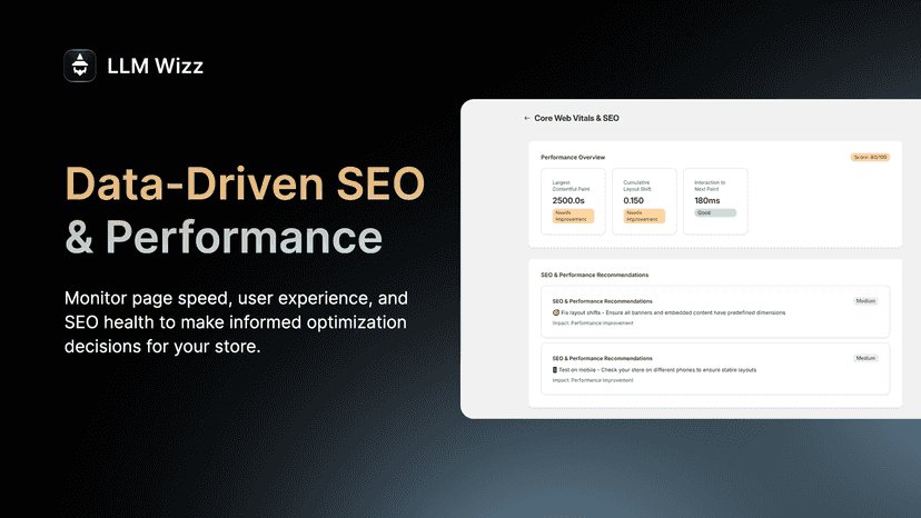 Data-Driven SEO & Performance