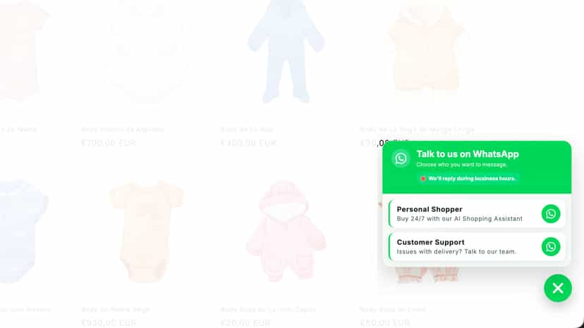 WhatsApp Widget